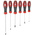 RS PRO F99-602 Pozidriv; Slotted Screwdriver Set, 6-Piece
