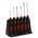 RS PRO H99-12-06 Phillips; Slotted Precision Screwdriver Set, 6-Piece