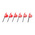 RS PRO Torx Screwdriver Set, 6-Piece