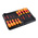 RS PRO Phillips; Pozidriv; Slotted Insulated Screwdriver Set, 10-Piece
