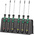 Wera Phillips; Slotted Precision Screwdriver Set, 6-Piece