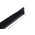 RS PRO Aluminium, Nylon Black Brush Strip, 50mm x 7.9 mm x 7.6mm
