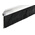RS PRO Aluminium, Nylon Black Brush Strip, 60mm x 13.2 mm x 12mm