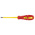 RS PRO Slotted Insulated Screwdriver, 4 mm Tip, 100 mm Blade, VDE/1000V, 200 mm Overall
