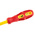RS PRO Slotted Insulated Screwdriver, 8 mm Tip, 175 mm Blade, VDE/1000V