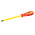 RS PRO Slotted Insulated Screwdriver, 8 mm Tip, 175 mm Blade, VDE/1000V