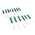 Wera Phillips; Pozidriv; Slotted; Torx Screwdriver Set, 14-Piece