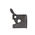 RS PRO Steel Automatic Gate Latch with Black Epoxy Finish