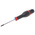 Facom Pozidriv Screwdriver, PZ1 Tip, 75 mm Blade, 184 mm Overall