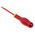 Facom Slotted Insulated Screwdriver, 4 x 0.8 mm Tip, 100 mm Blade, VDE/1000V, 210 mm Overall