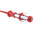 Wera Slotted Insulated Screwdriver, 3 x 0.5 mm Tip, 80 mm Blade, VDE/1000V, 161 mm Overall