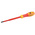 RS PRO Slotted Insulated Screwdriver, 5.5 x 1 mm Tip, 125 mm Blade, VDE/1000V, 225 mm Overall