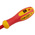RS PRO Slotted Insulated Screwdriver, 6.5 x 1.2 mm Tip, 150 mm Blade, VDE/1000V, 260 mm Overall