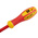 RS PRO Pozidriv Insulated Screwdriver, PZ2 Tip, 80 mm Blade, VDE/1000V, 190 mm Overall