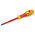 RS PRO Pozidriv Insulated Screwdriver, PZ2 Tip, 80 mm Blade, VDE/1000V, 190 mm Overall
