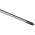 Bahco Pozidriv Screwdriver, PZ0 Tip, 60 mm Blade, 182 mm Overall