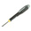 Bahco Slotted Screwdriver, 4 x 0.8 mm Tip, 100 mm Blade, 222 mm Overall
