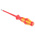Wera Slotted Insulated Screwdriver, 3.5 mm Tip, 100 mm Blade, VDE/1000V, 181 mm Overall