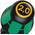 Wera Slotted  Screwdriver, 3 mm Tip, 80 mm Blade, 161 mm Overall