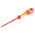 CK Slotted Insulated Screwdriver, 3 mm Tip, 100 mm Blade, VDE/1000V