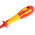 CK Slotted Insulated Screwdriver, 3.5 mm Tip, 100 mm Blade, VDE/1000V