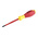 Wiha Pozidriv Insulated Screwdriver, PZ2 Tip, 100 mm Blade, VDE/1000V, 218 mm Overall