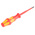 Wera Pozidriv Insulated Screwdriver, PZ2 Tip, 100 mm Blade, VDE/1000V, 205 mm Overall
