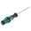 Wera Slotted Screwdriver, 3.5 mm Tip, 100 mm Blade, 181 mm Overall