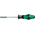 Wera Hexagon Bit Holder Screwdriver, 1/4 in Tip, 120 mm Blade, 232 mm Overall