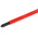 Facom Pozidriv Insulated Screwdriver, PZ2 Tip, 125 mm Blade, VDE/1000V, 245 mm Overall