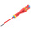 Facom Pozidriv Insulated Screwdriver, PZ0 Tip, 75 mm Blade, VDE/1000V, 179 mm Overall