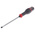 Facom Slotted Screwdriver, 5.5 x 1 mm Tip, 125 mm Blade, 234 mm Overall