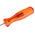 Facom Slotted Screwdriver, 4 x 0.8 mm Tip, 100 mm Blade, 190 mm Overall