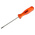 Facom Slotted Screwdriver, 4 x 0.8 mm Tip, 100 mm Blade, 190 mm Overall