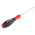 Wiha Slotted  Screwdriver, 0.8 x 4 mm Tip, 100 mm Blade, 211 mm Overall