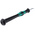 Wera Slotted Precision Screwdriver, 2.5 x 0.4 mm Tip, 80 mm Blade, 177 mm Overall