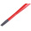 Wiha Slotted Insulated Screwdriver, 5.5 mm Tip, 125 mm Blade, VDE/1000V, 243 mm Overall