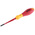 Wiha Pozidriv Insulated Screwdriver, PZ1 Tip, 80 mm Blade, VDE/1000V, 191 mm Overall