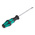 Wera Slotted Screwdriver, 6 mm Tip, 125 mm Blade, 230 mm Overall