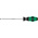 Wera Slotted Screwdriver, 8 mm Tip, 175 mm Blade, 287 mm Overall
