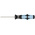 Wera Pozidriv Screwdriver, PZ0 Tip, 60 mm Blade, 141 mm Overall