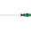 Wera Slotted Screwdriver, 4 mm Tip, 200 mm Blade, 298 mm Overall