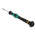 Wera Slotted Precision Screwdriver, 0.8 x 0.16 mm Tip, 40 mm Blade, 137 mm Overall