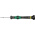 Wera Slotted Precision Screwdriver, 0.8 x 0.16 mm Tip, 40 mm Blade, 137 mm Overall