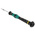 Wera Slotted Precision Screwdriver, 1 x 0.18 mm Tip, 40 mm Blade, 137 mm Overall