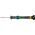 Wera Slotted Precision Screwdriver, 1 x 0.18 mm Tip, 40 mm Blade, 137 mm Overall