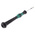 Wera Slotted Precision Screwdriver, 1.2 x 0.2 mm Tip, 40 mm Blade, 137 mm Overall
