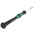 Wera Slotted Precision Screwdriver, 1.8 x 0.3 mm Tip, 40 mm Blade, 137 mm Overall