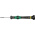 Wera Slotted Precision Screwdriver, 1.8 x 0.3 mm Tip, 40 mm Blade, 137 mm Overall