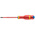 Facom Pozidriv Insulated Screwdriver, PZ2 Tip, 125 mm Blade, VDE/1000V, 245 mm Overall